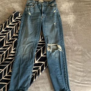 Abercrombie & Fitch Curve Love The Ankle Straight